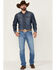 Image #1 - Cody James Men's Rambler Medium Wash Stretch Slim Straight Jeans , Medium Wash, hi-res