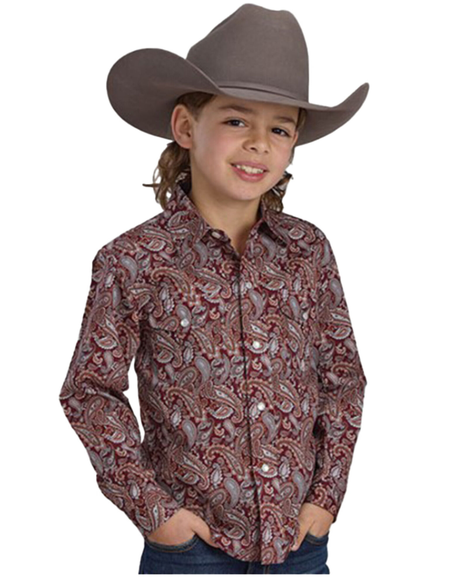 Roper paisley western shirt new arrivals