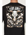Image #4 - Cody James Men's Steerhead Long Sleeve Graphic T-Shirt, Black, hi-res