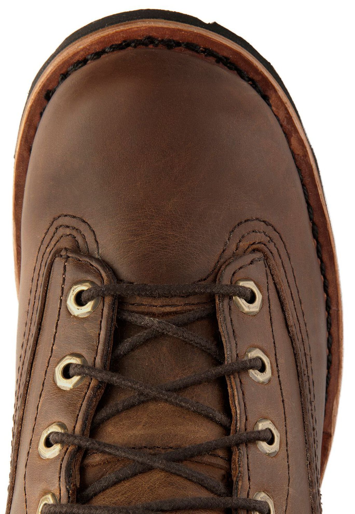 Image #6 - Chippewa Men's Lace-Up Logger Boots - Steel Toe, Bay Apache, hi-res