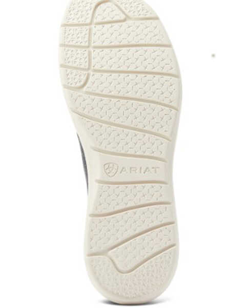 Image #5 - Ariat Men's Hilo 2.0 Stretch Western Casual Shoes - Moc Toe, Dark Blue, hi-res