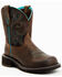 Ariat Fatbaby Women's Heritage Brown/Turquoise Cowgirl Boots - Round Toe, Brown, hi-res