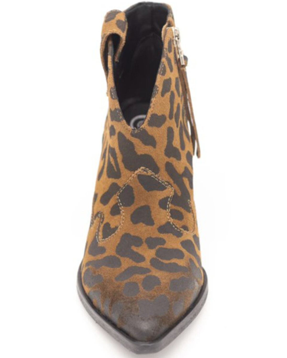 Image #3 - Golo Shoes Women's Rodeo Leopard Fashion Booties - Round Toe, Leopard, hi-res