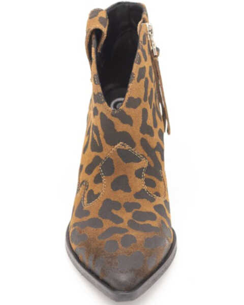 Image #3 - Golo Shoes Women's Rodeo Leopard Fashion Booties - Pointed Toe, Leopard, hi-res