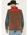 Image #4 - Kimes Ranch Men's Muir Trail Sherpa Lined Zip-Up Snap Vest, Brown, hi-res