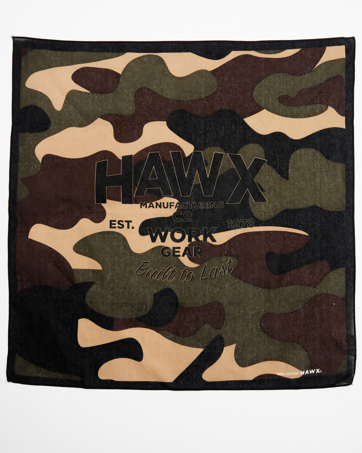 Image #2 - Hawx Men's Camo Bandana, Camouflage, hi-res