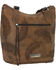 American West Women's Sacred Bird Bucket Tote , Distressed Brown, hi-res