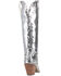 Image #5 - Dingo Women's Sequin Dance Hall Queen Tall Western Boots - Snip Toe, Silver, hi-res