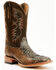 Image #1 - Cody James Men's Python Exotic Western Boots - Broad Square Toe , Brown, hi-res