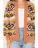 Image #3 - Cruel Girl Women's Southwestern Striped Eyelash Cardigan, Yellow, hi-res