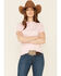 Image #1 - Kimes Ranch Women's Outlier Tech Short Sleeve Tee, Blush, hi-res