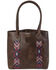 STS Ranchwear By Carroll Women's Basic Bliss Chocolate Tote Handbag , Chocolate, hi-res