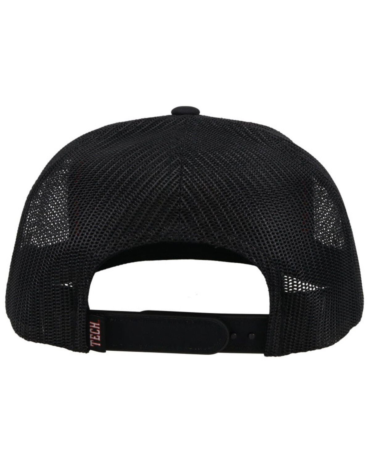Image #2 - Hey Men's Texas Tech Logo Patch Mesh Ball Cap, Black, hi-res