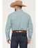 Image #4 - Wrangler Men's Classics Geo Print Long Sleeve Button-Down Western Shirt, Turquoise, hi-res