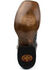 El Dorado Men's American Alligator Exotic Western Boots - Broad Square Toe, Chocolate, hi-res