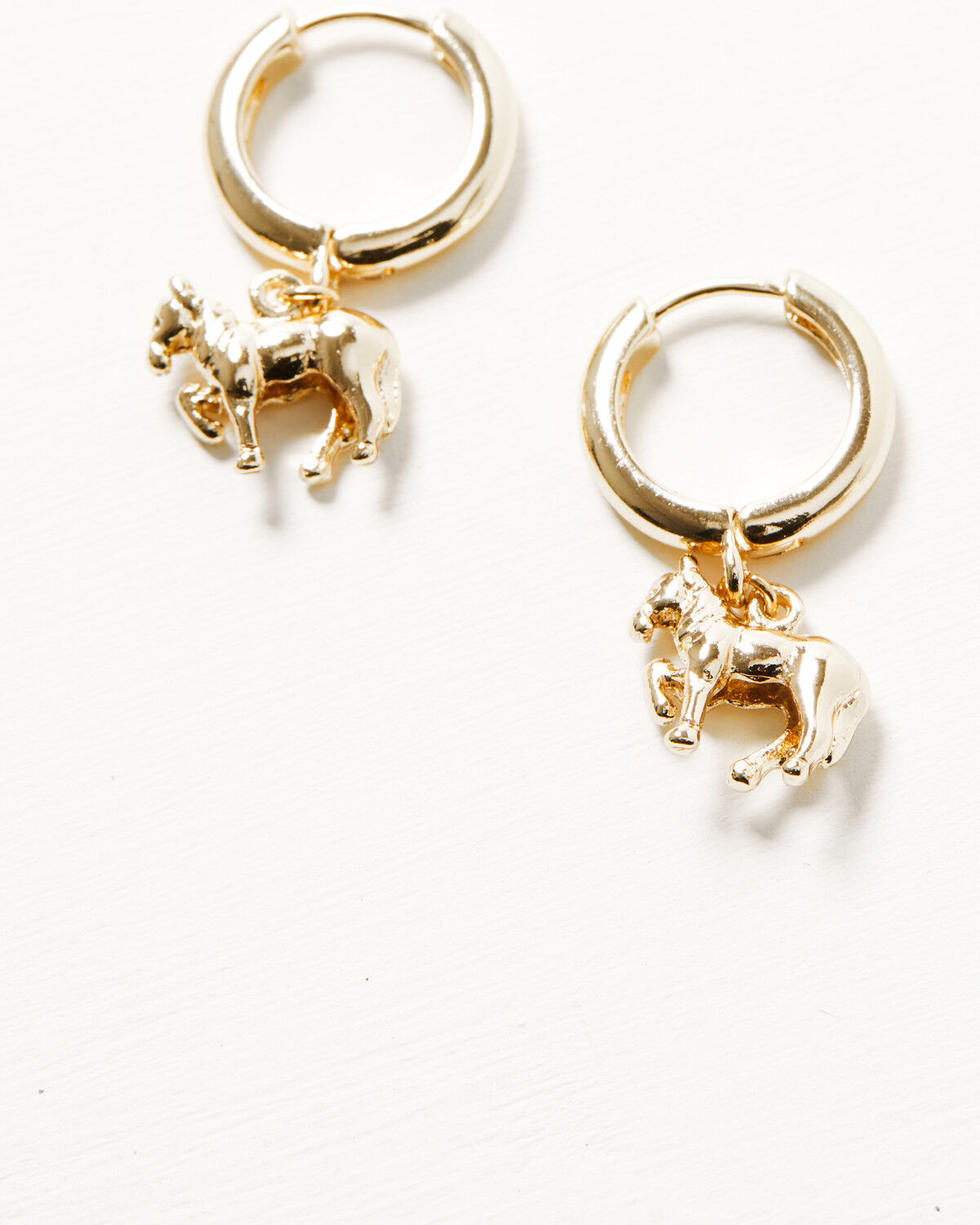 Image #3 - Shyanne Women's Golden Charm Earring Set - 3 Piece, Gold, hi-res
