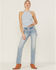 Image #1 - Cleo + Wolf Women's Carpenter Straight Denim Jeans, , hi-res