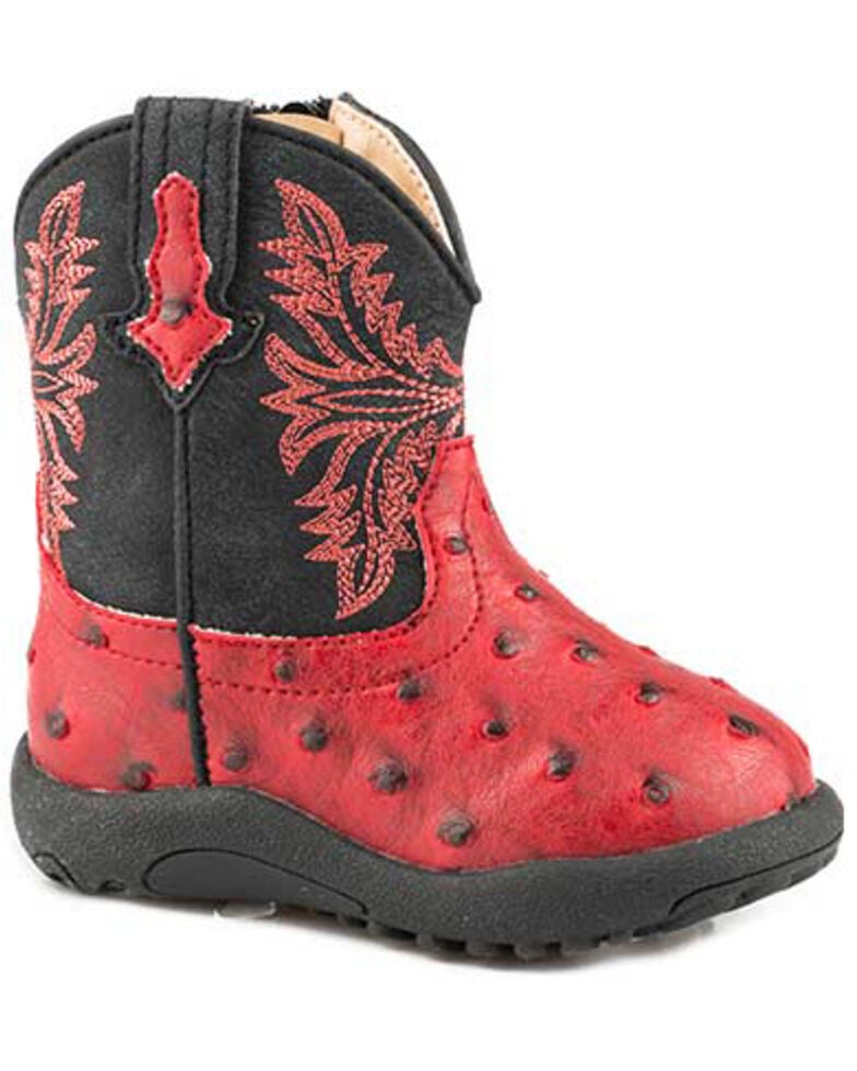 Roper Infant Boys Cowboy Cool Western Boots Round Toe Sheplers