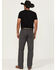 Image #3 - Wrangler Men's Tough Comfort Regular Fit Stretch Canvas Pants, Dark Grey, hi-res