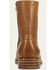 Image #4 - Frye Men's Campus Inside Zip Ankle Boots - Round Toe, Saddle, hi-res