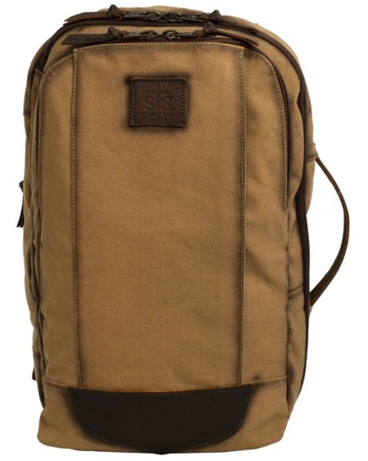 Image #1 - STS Ranchwear by Carroll Buffalo Creek Porter Backpack, Tan, hi-res