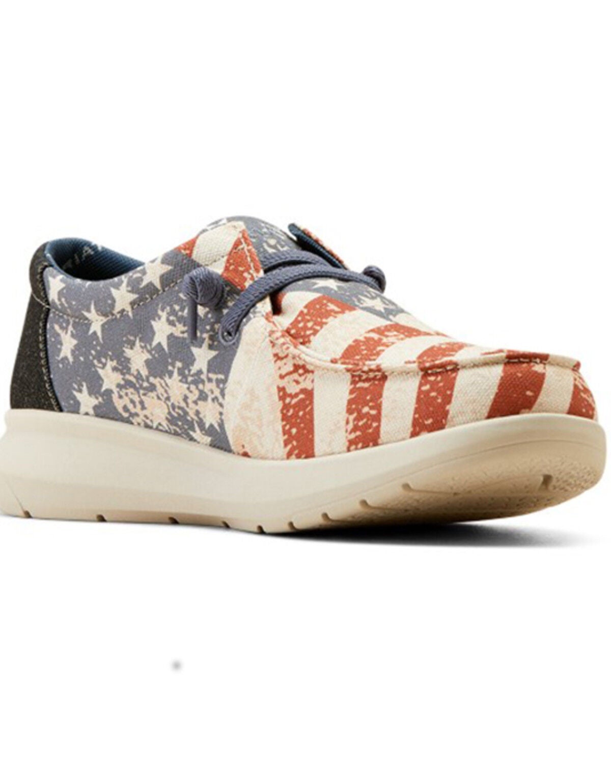 Ariat Men's Hilo American Flag Casual Shoes Moc Toe Sheplers
