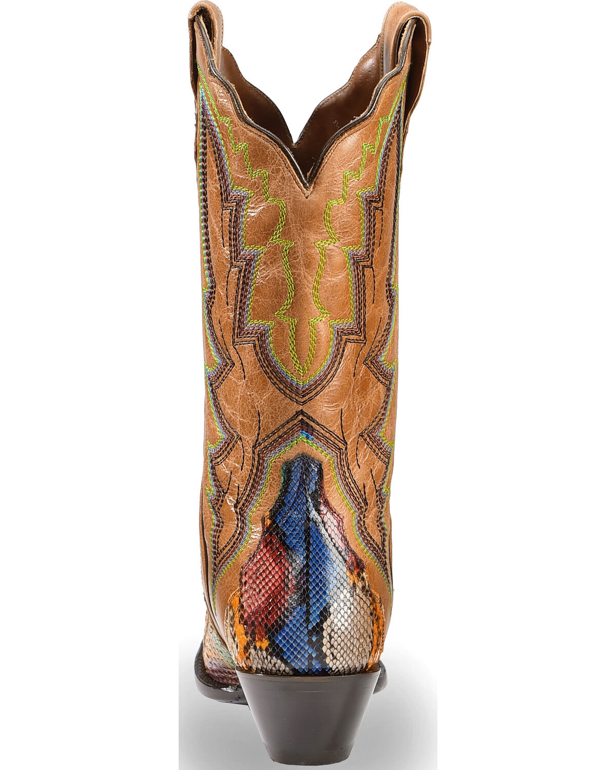 women's python cowboy boots