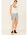 Wrangler Women's Trail Run Shorts, Light Blue, hi-res