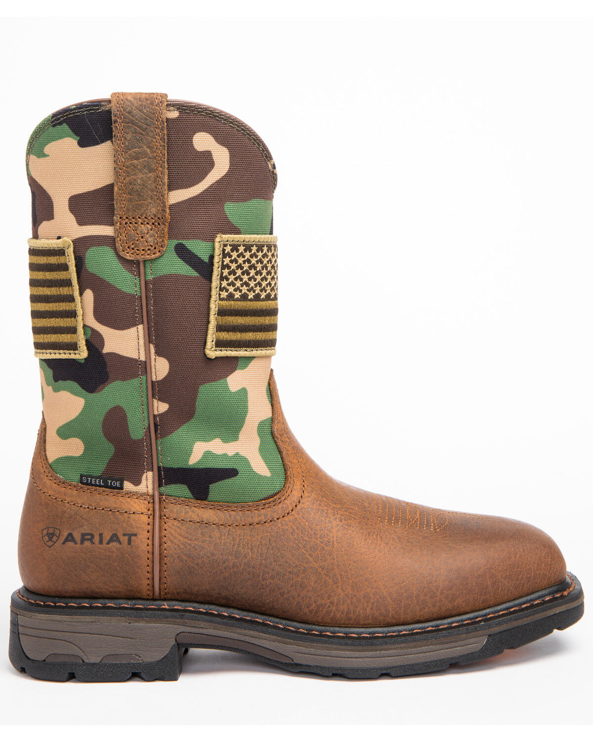 ariat men's steel toe workhog boots