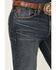 Image #2 - Moonshine Spirit Men's Decker Slim Straight Stretch Denim Jeans, Dark Wash, hi-res