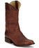 Image #1 - Tony Lama Men's Lenado Western Boots - Round Toe, Cognac, hi-res