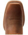Image #4 - Ariat Women's Hybrid Rancher VentTEK Distressed Western Performance Boots - Broad Square Toe, Brown, hi-res