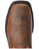 Image #4 - Ariat Men's Big Rig Waterproof Western Work Boots - Broad Square Toe, Brown, hi-res