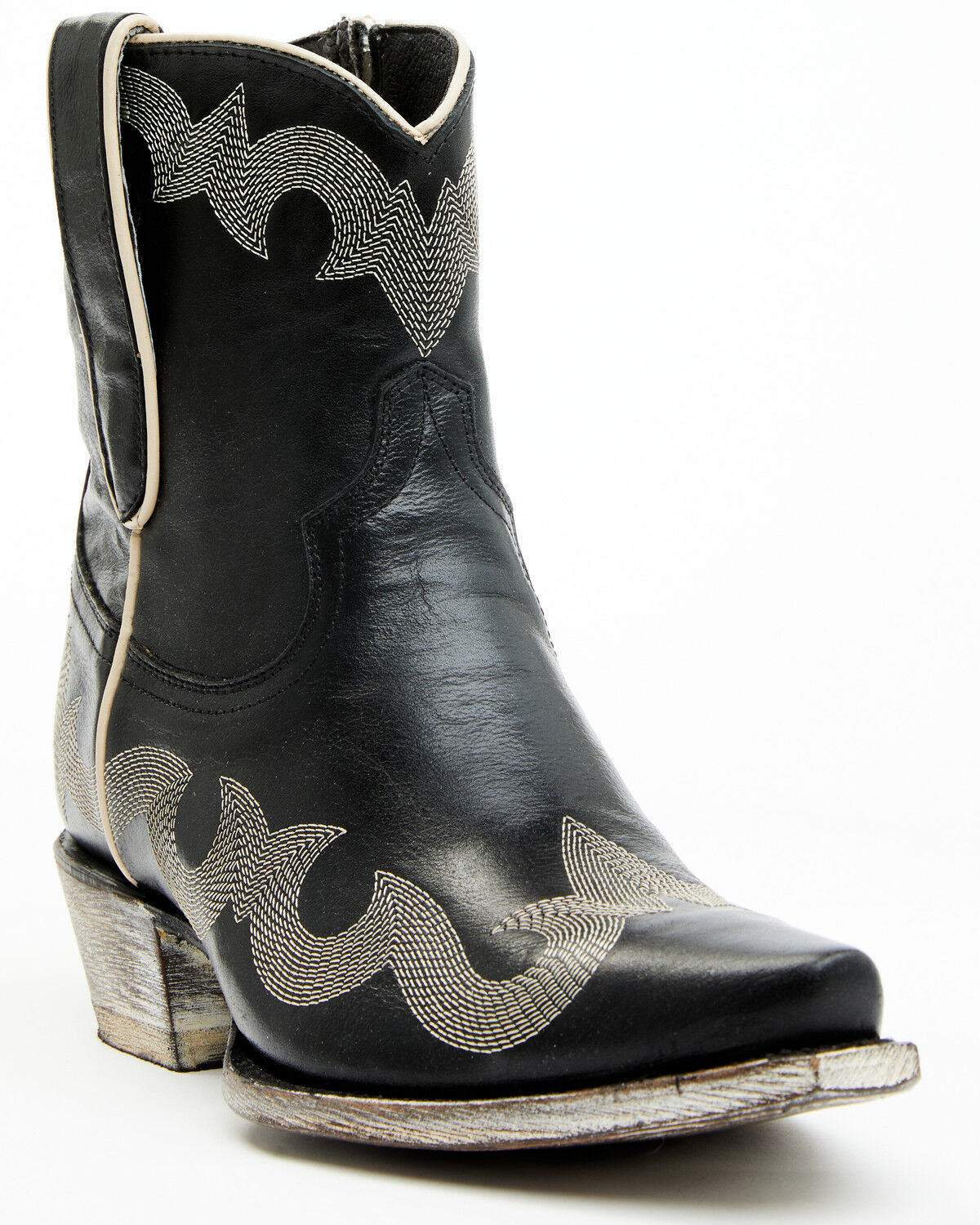 Image #1 - Liberty Black Women's Mossil Negro Western Boots - Snip Toe, Black, hi-res