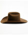Image #3 - Serratelli Peco 6X Felt Cowboy Hat, Dark Brown, hi-res