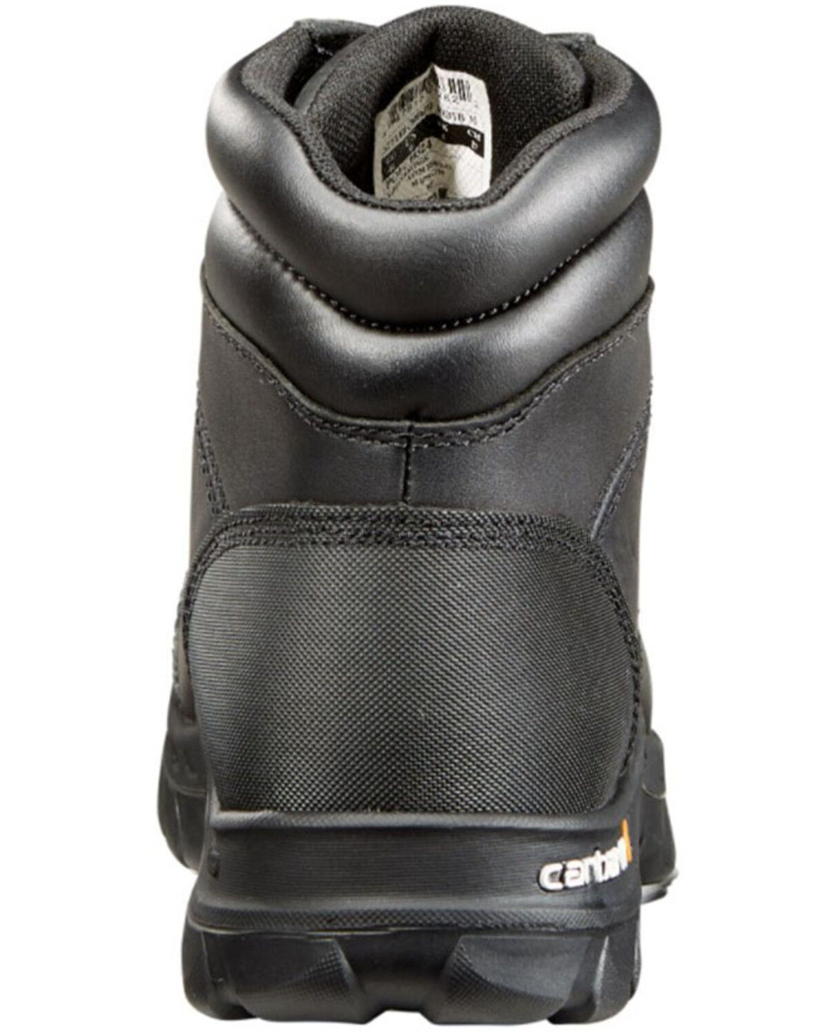 Image #4 - Carhartt Men's 6" Rugged Flex® Waterproof Work Boots - Composite Toe, Black, hi-res