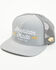 Image #1 - Hooey American Made Ball Cap, Grey, hi-res