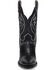 Image #4 - Dan Post Women's Exotic Lizard Celine Western Boots - Snip Toe, Black, hi-res