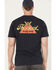 Image #4 - Thorogood Men's Logo Short Sleeve Graphic Work T-Shirt, Dark Blue, hi-res