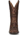 Corral Men's Exotic Alligator Inlay Western Boots - Broad Square Toe, Brown, hi-res