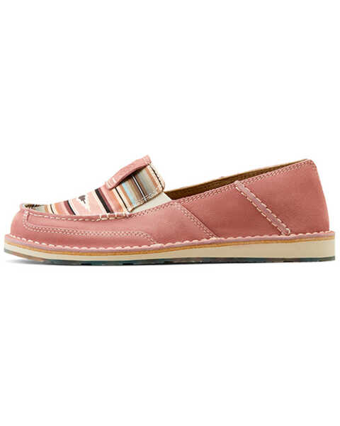 Image #2 - Ariat Women's Cruiser Casual Shoes - Moc Toe , Pink, hi-res