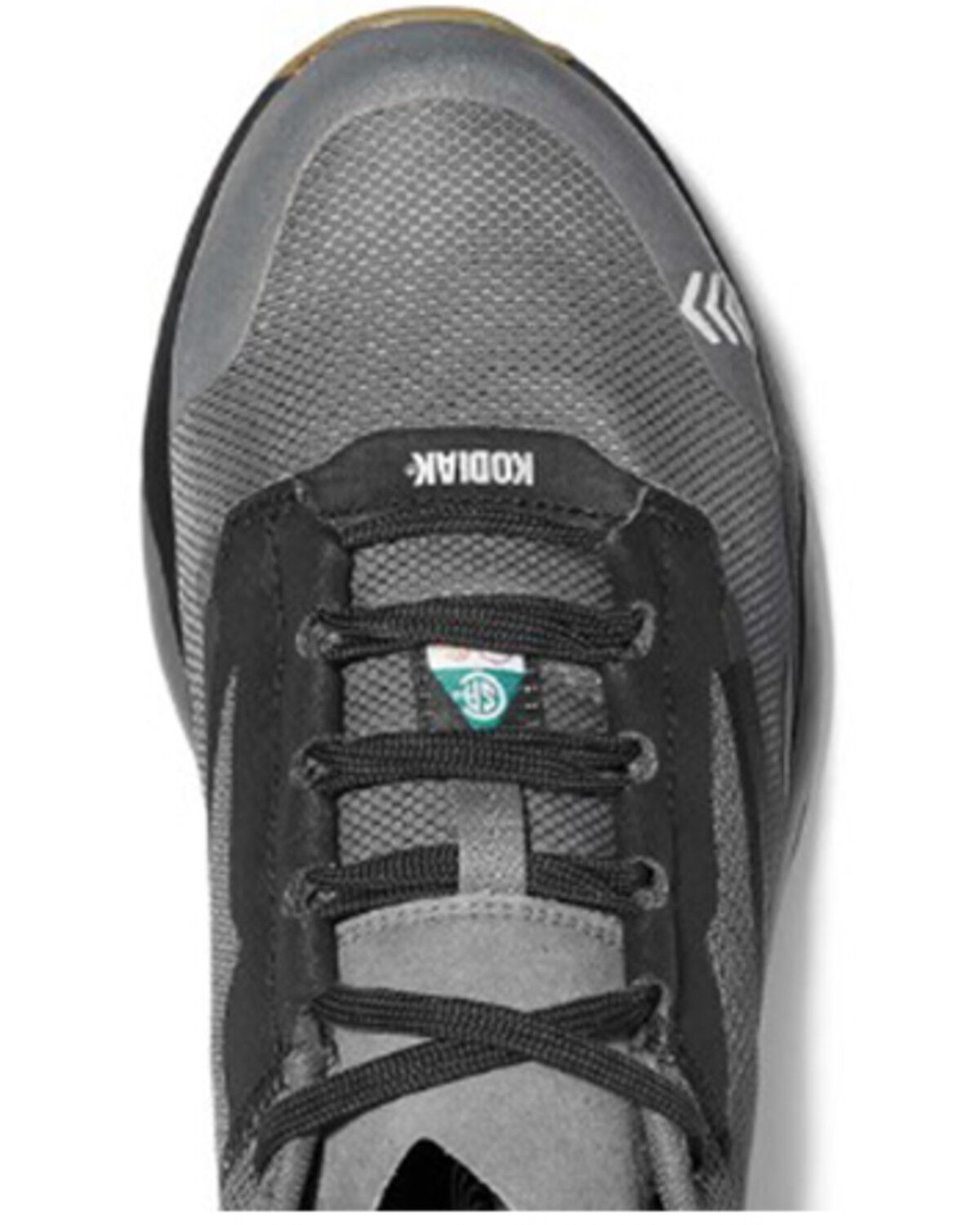 Image #6 - Kodiak Men's Quicktrail Low Athletic Work Shoes - Nano Composite Toe, Grey, hi-res