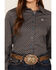 Image #3 - Cinch Women's Geo Print Long Sleeve Button-Down Western Shirt, Multi, hi-res