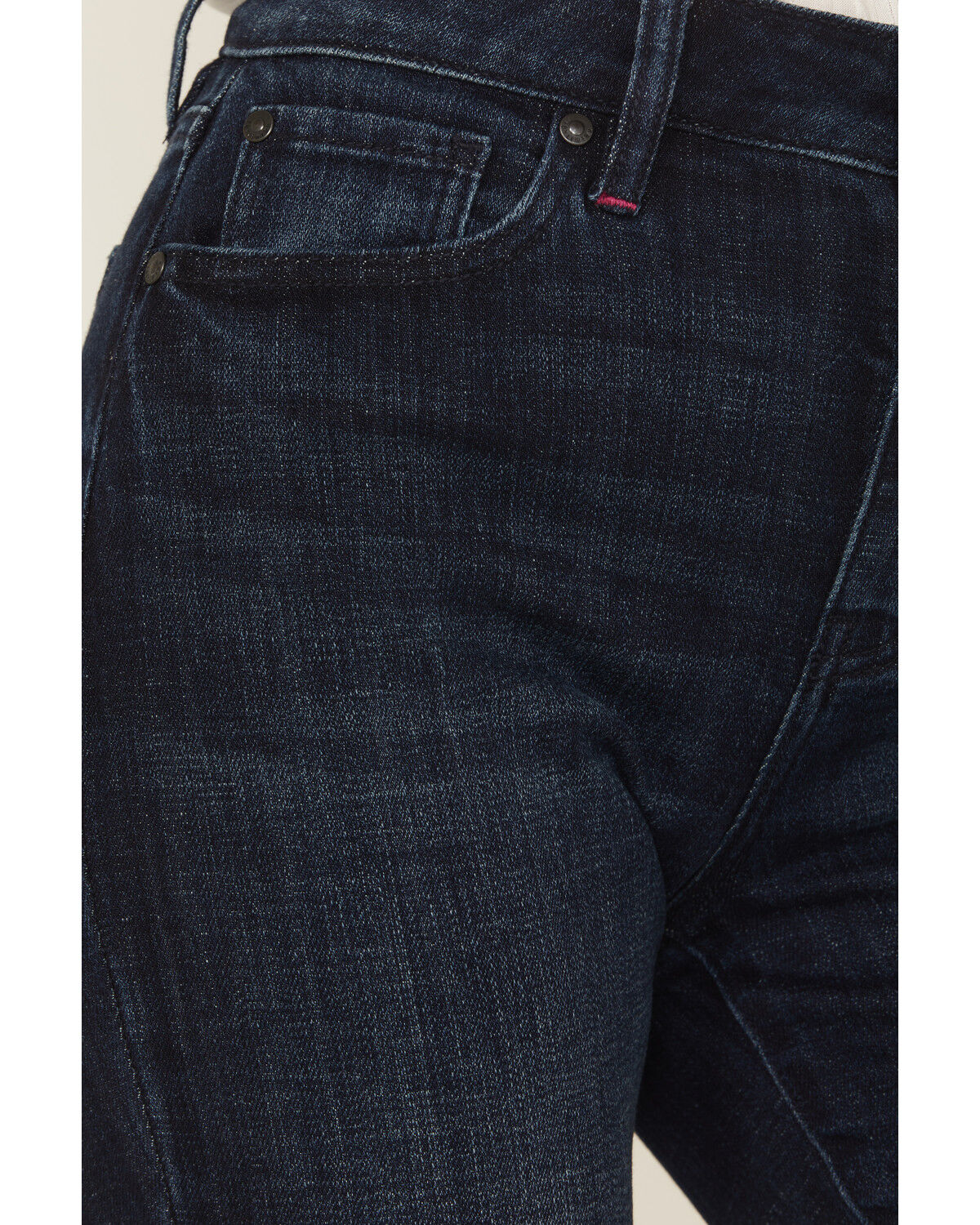 Image #2 - Idyllwind Women's Allessio Dark Wash High Rise Fringe Bootcut Super Stretch Denim Jeans, Dark Wash, hi-res