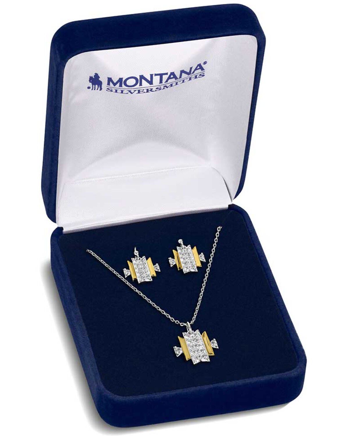 Image #3 - Montana Silversmiths Women's Savannah Nights Jewelry Set, Silver, hi-res
