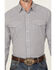 Image #3 - Wrangler Men's Striped Print Long Sleeve Snap Stretch Western Print, Charcoal, hi-res