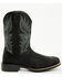 Image #2 - Justin Men's Zeke Performance Western Boots - Broad Square Toe, Black, hi-res