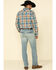 Image #2 - Cody James Men's Crupper Light Wash Stretch Slim Straight Jeans, Blue, hi-res