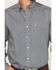 Image #3 - Cinch Men's Geo Print Long Sleeve Button-Down Western Shirt, Grey, hi-res