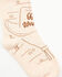 Shyanne Girls' Go West Crew Socks, Blush, hi-res